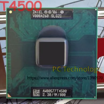 Orijinal Intel Pentium CPU T4500 (1 M Önbellek, 2.30 GHz, 800 MHz FSB) 35 W PGA478 dizüstü işlemci ücretsiz kargo